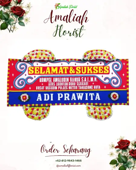 Papan Bunga Ucapan Selamat Sandubaya